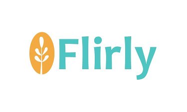 Flirly.com - Creative brandable domain for sale